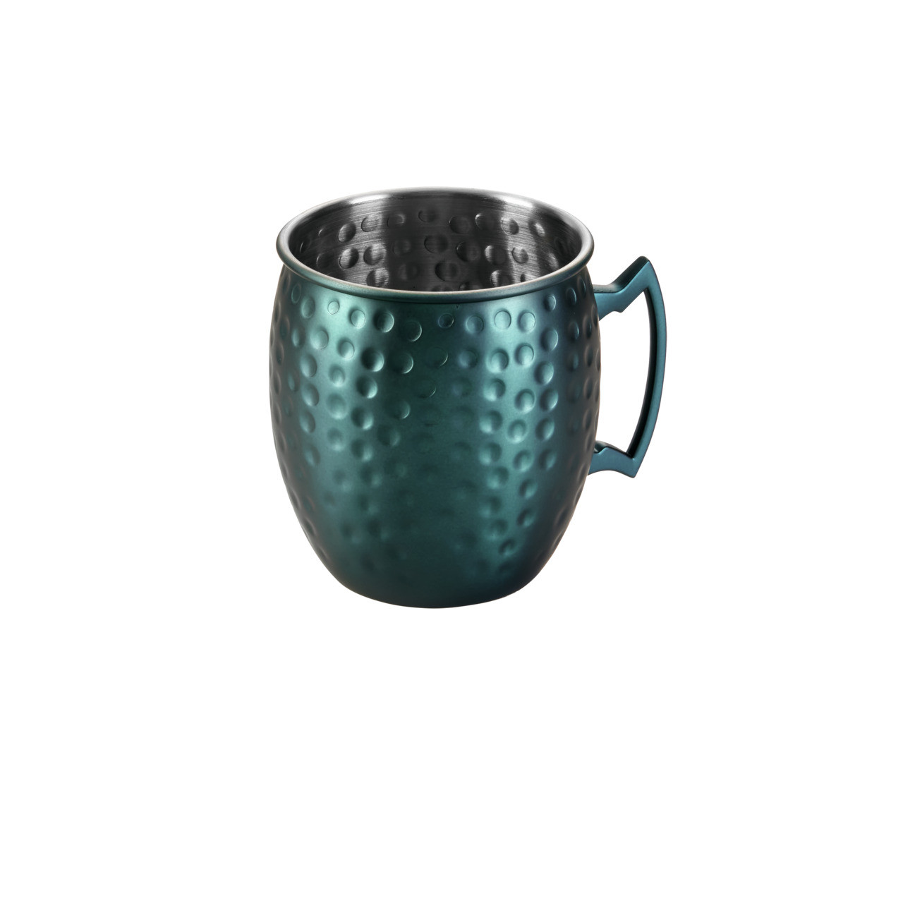 Moscow Mule ø 90 mm / 0,50 l gehämmert blau matt